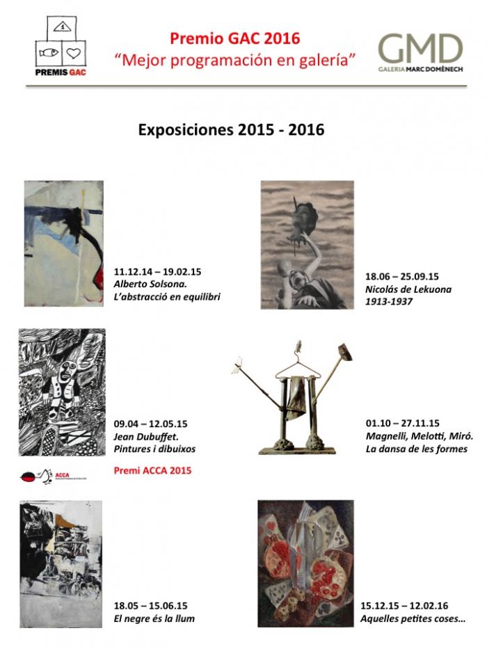Exposiciones 2016