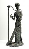 Apel·les Fenosa, "Harpiste", 1959 bronce (I/5) 46 x 17 x 18 cm