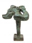 Jacques Lipchitz, "The Terrified One", 1936 bronze 4/7  36,5 x 27 x 29 cm.