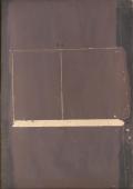 Antoni Tàpies, 'Pintura damunt cartró rascat' 1959 procediment mixt sobre cartró 107 x 75 cm