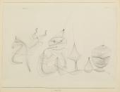 Paul Klee, "Obertöne", 1928, tinta sobre papel, 45,1 x 58,7 cm