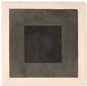Sol LeWitt, "Square", 1982 tinta y aguada sobre papel 56 x 56 cm