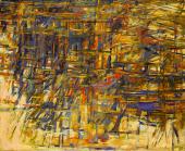Vieira da Silva, "Automne", 1961 óleo sobre tela 81,3 x 100 cm