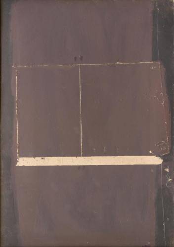 Antoni Tàpies 'Pintura sobre cartró rascat', 1959 mixed media on carton 107 x 75 cm